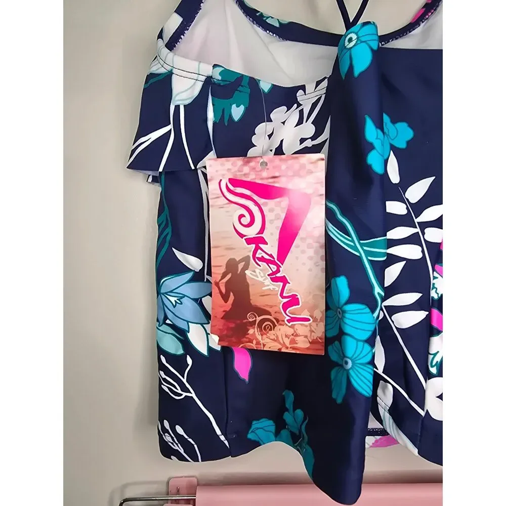 NWT Kami Surf Girl's Size 8 Takini Bathing Suit